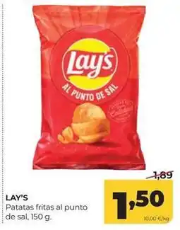 Alimerka Lay's - patatas fritas al punto de sal oferta