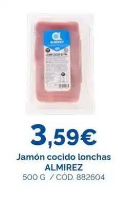 Dialsur Cash & Carry ALMIREZ Jamón cocido lonchas oferta