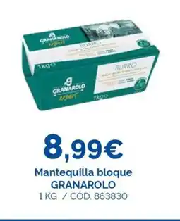 Dialsur Cash & Carry GRANAROLO Mantequilla bloque oferta
