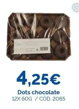 Dialsur Cash & Carry Dots chocolate oferta