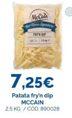 Dialsur Cash & Carry MCCAIN Patata fry'n dip oferta