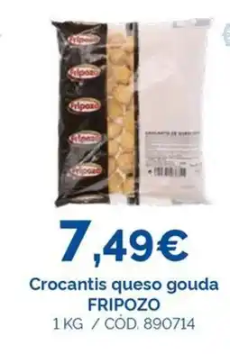 Dialsur Cash & Carry FRIPOZO Crocantis queso gouda oferta