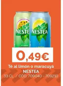 Dialsur Cash & Carry NESTEA Té al limón o maracuyá oferta
