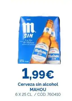 Dialsur Cash & Carry MAHOU Cerveza sin alcohol oferta
