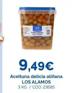 Dialsur Cash & Carry LOS ALAMOS Aceituna delicia aliñana oferta