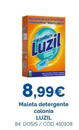 Dialsur Cash & Carry LUZIL Maleta detergente colonia oferta