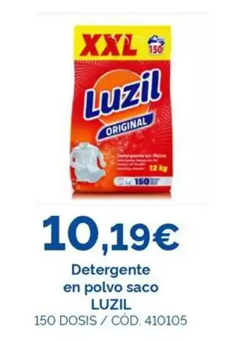 Dialsur Cash & Carry LUZIL Detergente en polvo saco oferta