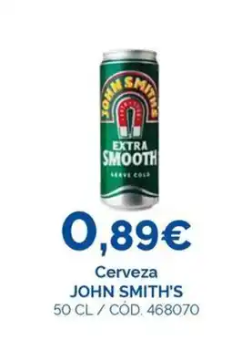Dialsur Cash & Carry JOHN SMITH'S Cerveza oferta