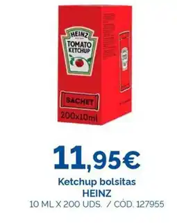 Dialsur Cash & Carry HEINZ Ketchup bolsitas oferta