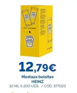 Dialsur Cash & Carry HEINZ Mostaza bolsitas oferta
