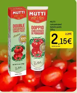 Dialprix MUTTI concentrated tomato paste oferta
