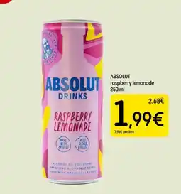 Dialprix ABSOLUT raspberry lemonade oferta