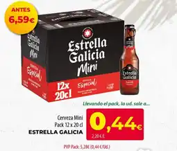 Spar La Palma ESTRELLA GALICIA Cerveza Mini oferta