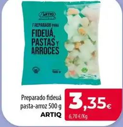 Spar La Palma ARTIQ Preparado fideuá pasta-arroz oferta