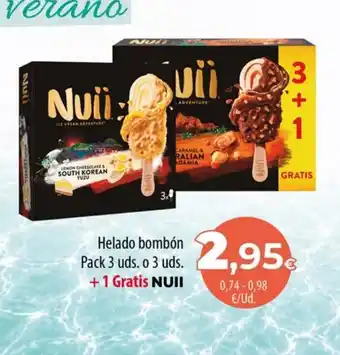 Spar La Palma NUII Helado bombón oferta