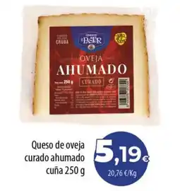 Spar La Palma Queso de oveja curado ahumado cuña oferta