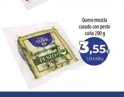 Spar La Palma Queso mezcla curado con pesto cuña oferta