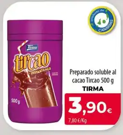 Spar La Palma TIRMA Preparado soluble al cacao Tircao oferta