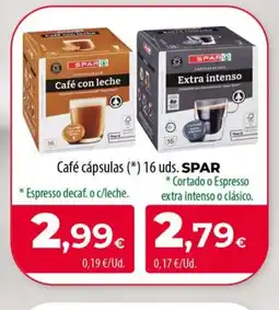 Spar La Palma SPAR Café cápsulas oferta