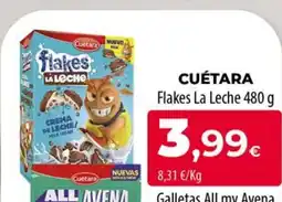 Spar La Palma CUÉTARA Flakes La Leche oferta