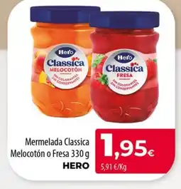 Spar La Palma HERO Mermelada Classica Melocotón o Fresa oferta