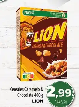 Spar La Palma LION Cereales Caramelo & Chocolate oferta