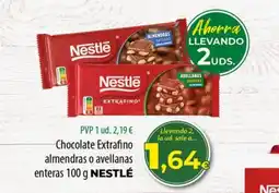 Spar La Palma NESTLÉ Chocolate extrafino almendras o avellanas enteras oferta