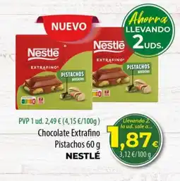 Spar La Palma Chocolate Extrafino Pistachos oferta