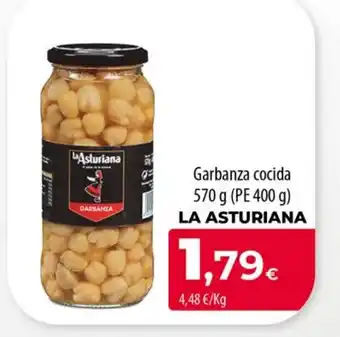 Spar La Palma LA ASTURIANA Garbanza cocida oferta