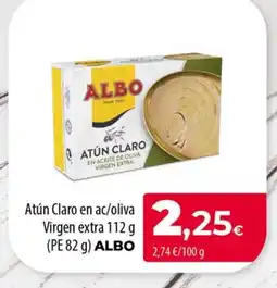Spar La Palma ALBO Atún Claro en ac/oliva Virgen extra oferta