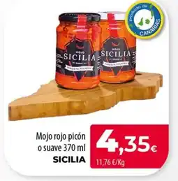 Spar La Palma SICILIA Mojo rojo picón o suae oferta