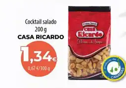 Spar La Palma CASA RICARDO Cocktail salado oferta