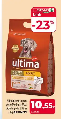 Spar La Palma ULTIMA Alimento seco para perro Medium-Maxi Adulto pollo oferta