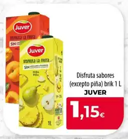 Spar La Palma JUVER Disfruta sabores (excepto piña) brik oferta