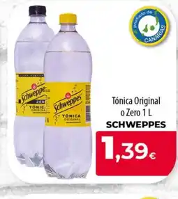 Spar La Palma SCHWEPPES Tónica Original o Zero oferta