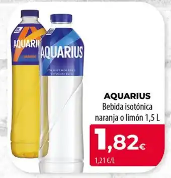 Spar La Palma AQUARIUS Bebida isotónica naranja o limón oferta