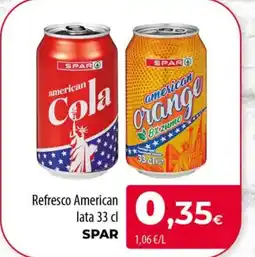 Spar La Palma SPAR Refresco American lata oferta
