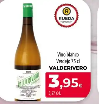 Spar La Palma VALDERIVERO Vino blanco Verdejo oferta