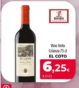 Spar La Palma EL COTO Vino tinto Crianza oferta