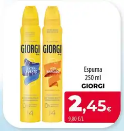 Spar La Palma GIORGI Espuma oferta