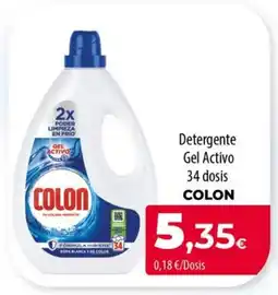 Spar La Palma COLON Detergente Gel Activo 34 dosis oferta