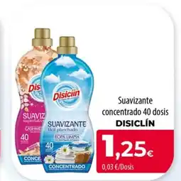 Spar La Palma DISICLIN Suavizante concentrado 40 dosis oferta