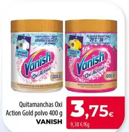 Spar La Palma VANISH Quitamanchas Oxi Action Gold polvo oferta