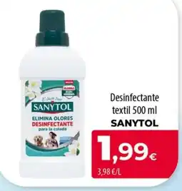 Spar La Palma SANYTOL Desinfectante textil oferta