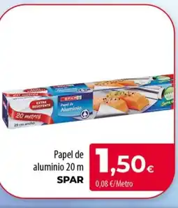 Spar La Palma SPAR Papel de aluminio 20 m oferta