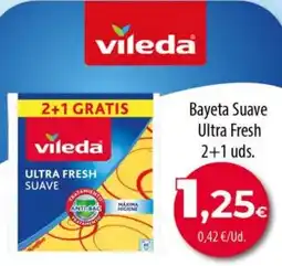 Spar La Palma VILEDA Bayeta Suave Ultra Fresh 2+1 uds. oferta