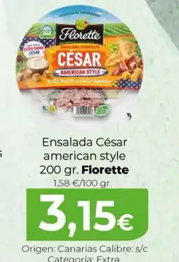 Spar La Palma FLORETTE Ensalada César american style oferta