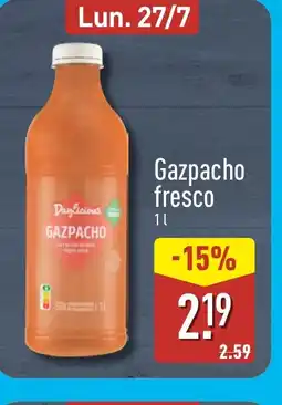 ALDI Gazpacho fresco oferta