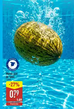 ALDI Melón piel de sapo oferta