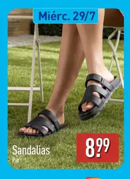 ALDI Sandalias oferta